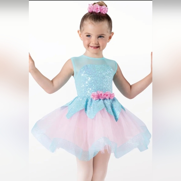 New Weissman Showtime I Can Sing A Rainbow 12443 Dance Costume - Picture 1 of 3